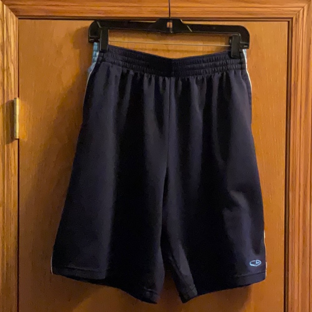 C9 by Champion Navy Blue Shorts with Elastic Waist, Drawstring, Pockets.